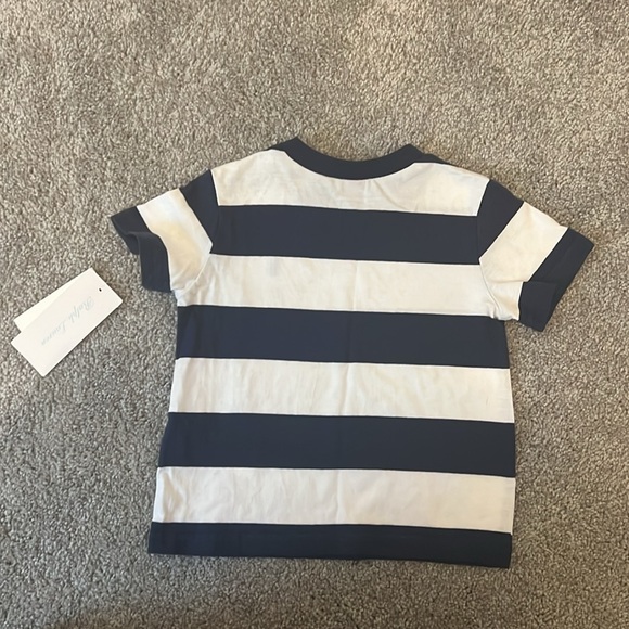 Ralph Lauren classic preppy baby striped cotton jersey tee NWT new with tags - Picture 7 of 7